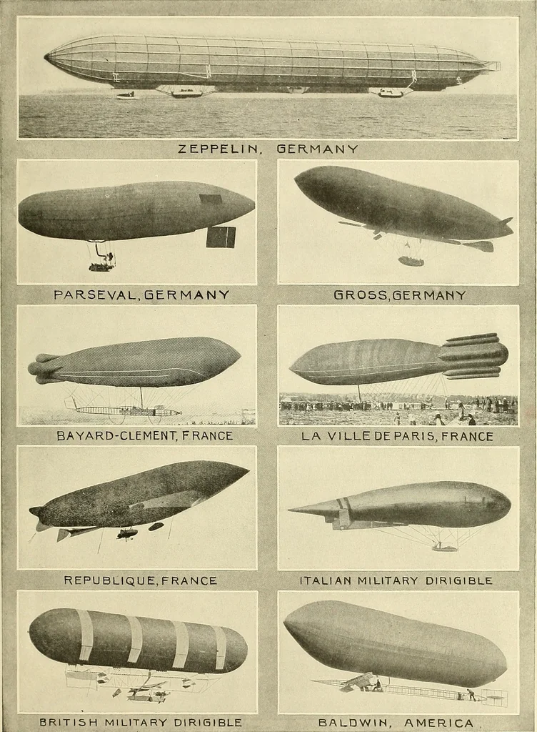 An illustration from Aircraft, 1910, leaf 16
