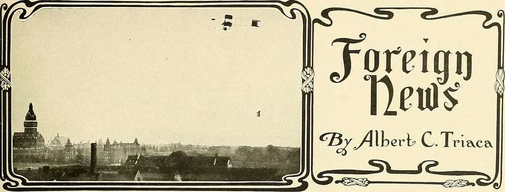 An illustration from Aircraft, 1910, leaf 166