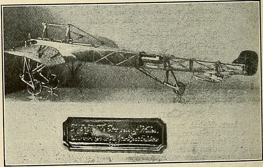 An illustration from Aircraft, 1910, leaf 167