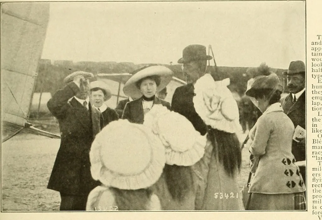 An illustration from Aircraft, 1910, leaf 168
