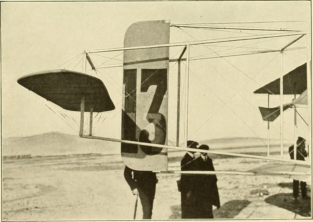 An illustration from Aircraft, 1910, leaf 168