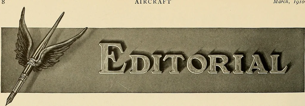 An illustration from Aircraft, 1910, leaf 17