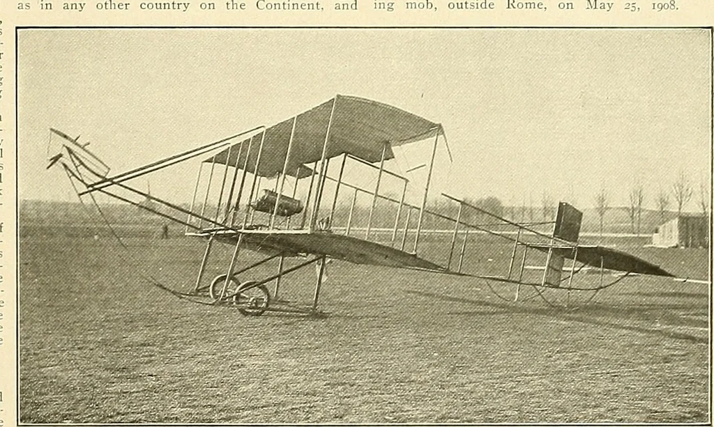 An illustration from Aircraft, 1910, leaf 170