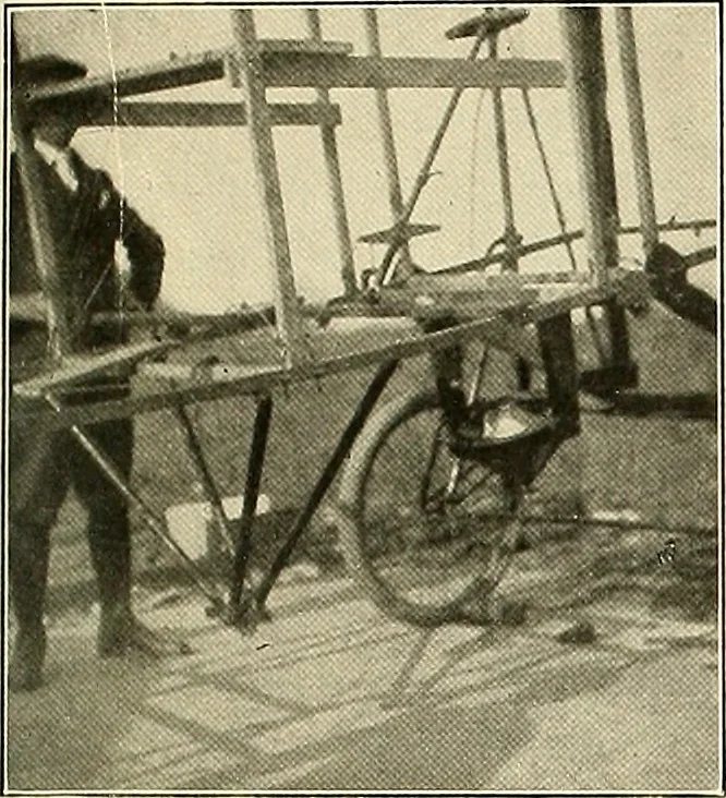 An illustration from Aircraft, 1910, leaf 178