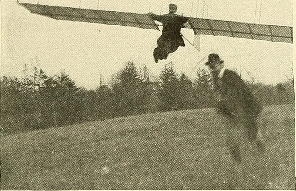 An illustration from Aircraft, 1910, leaf 186