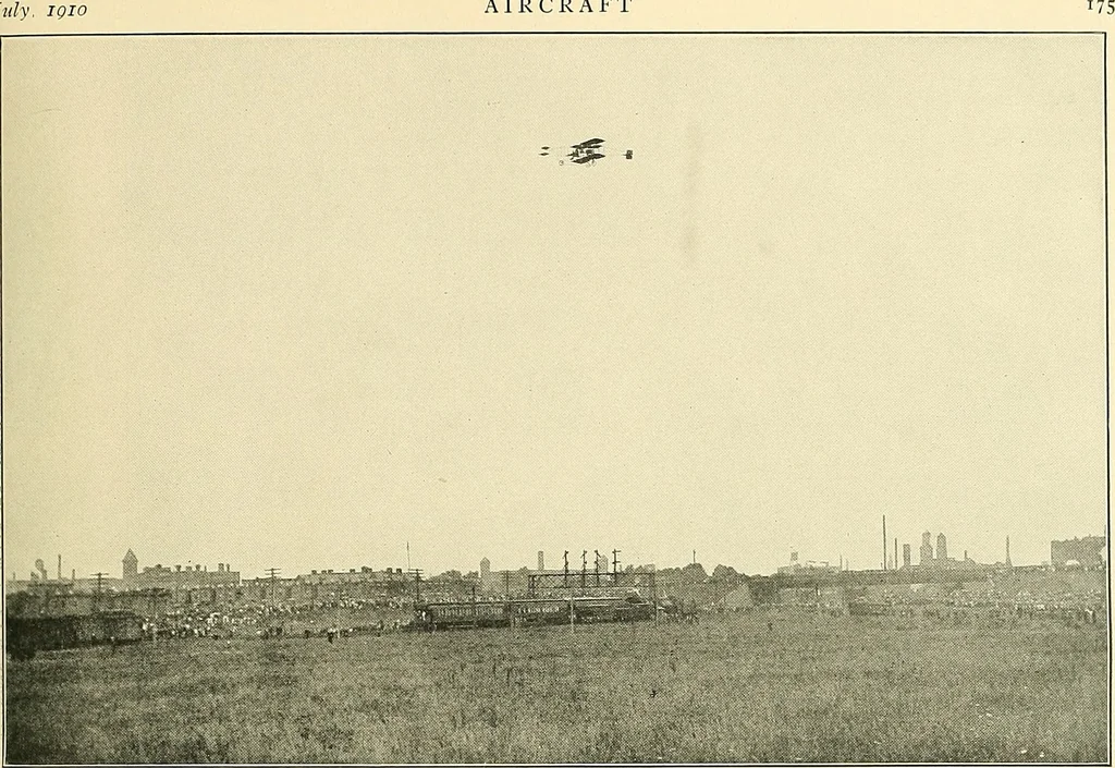 An illustration from Aircraft, 1910, leaf 200