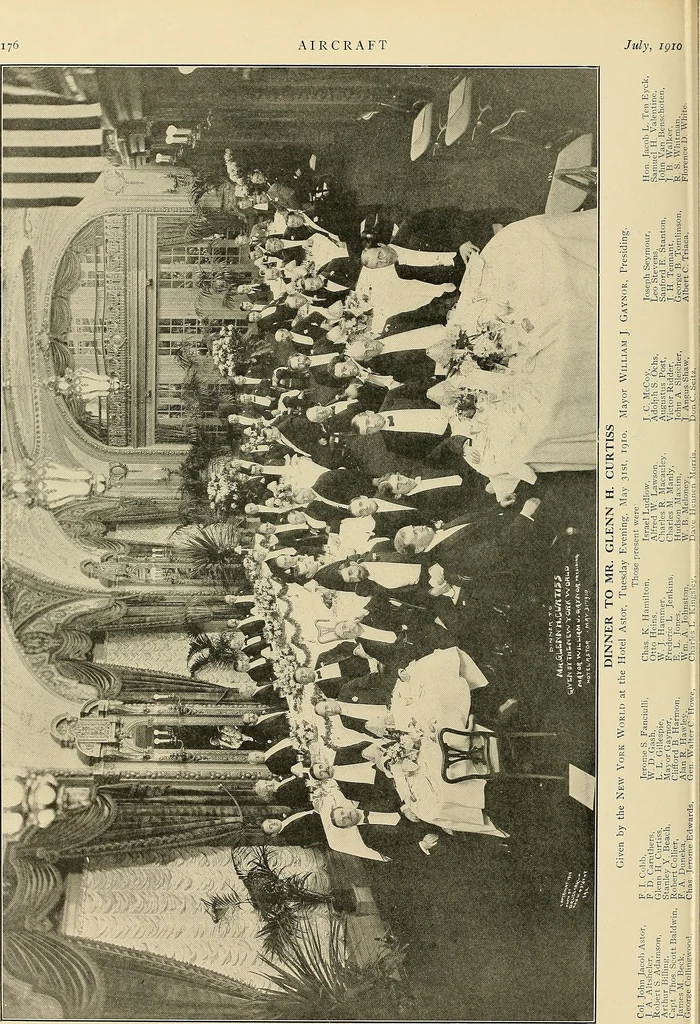 An illustration from Aircraft, 1910, leaf 201