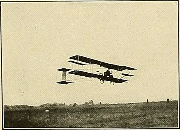 An illustration from Aircraft, 1910, leaf 203