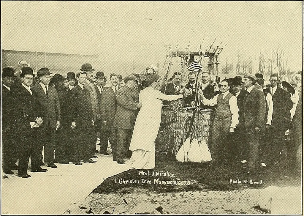 An illustration from Aircraft, 1910, leaf 216