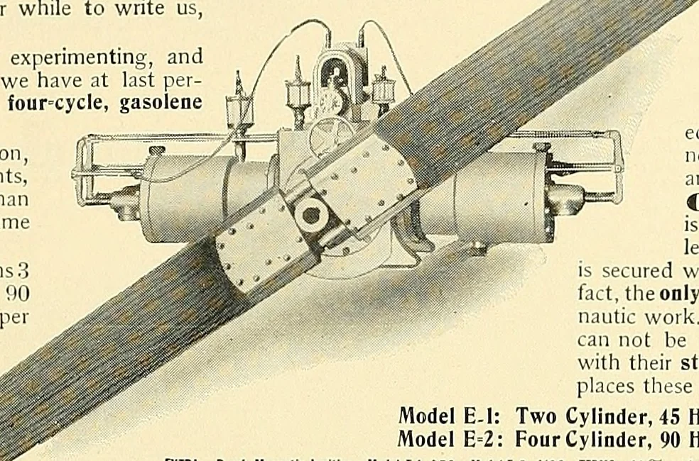 An illustration from Aircraft, 1910, leaf 226