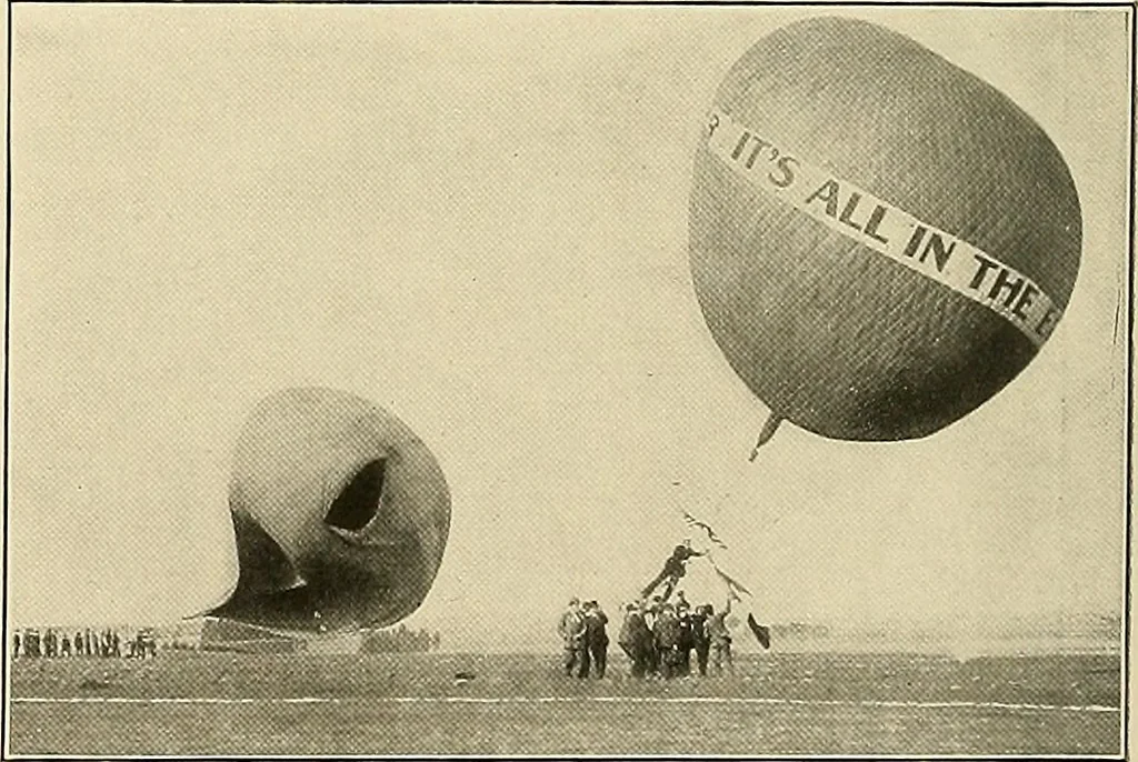 An illustration from Aircraft, 1910, leaf 23