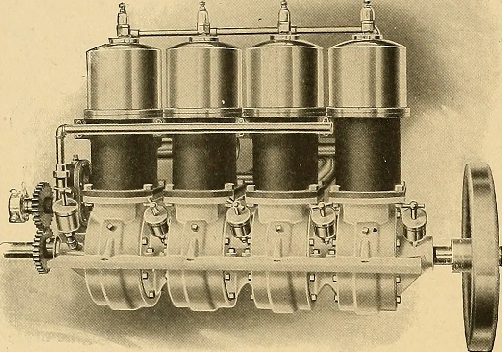 An illustration from Aircraft, 1910, leaf 235