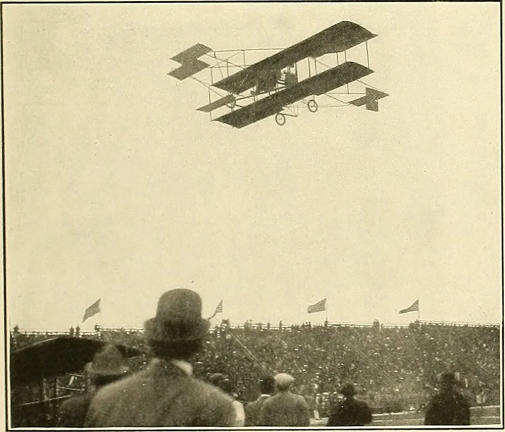 An illustration from Aircraft, 1910, leaf 24