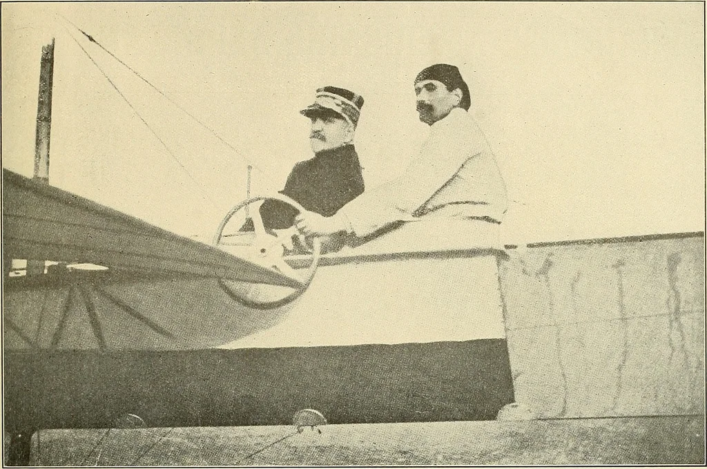An illustration from Aircraft, 1910, leaf 240