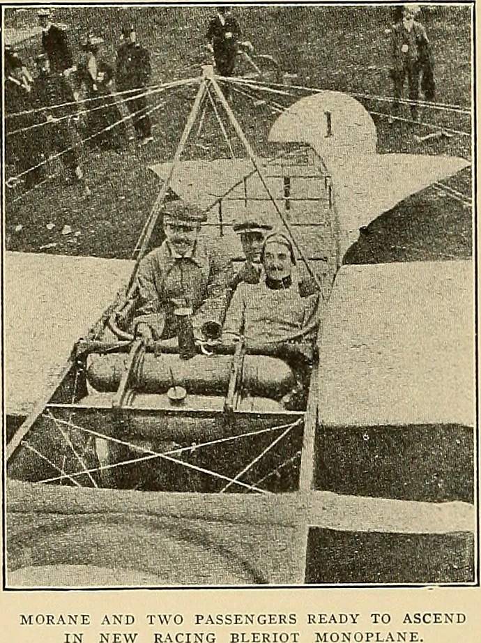 An illustration from Aircraft, 1910, leaf 247