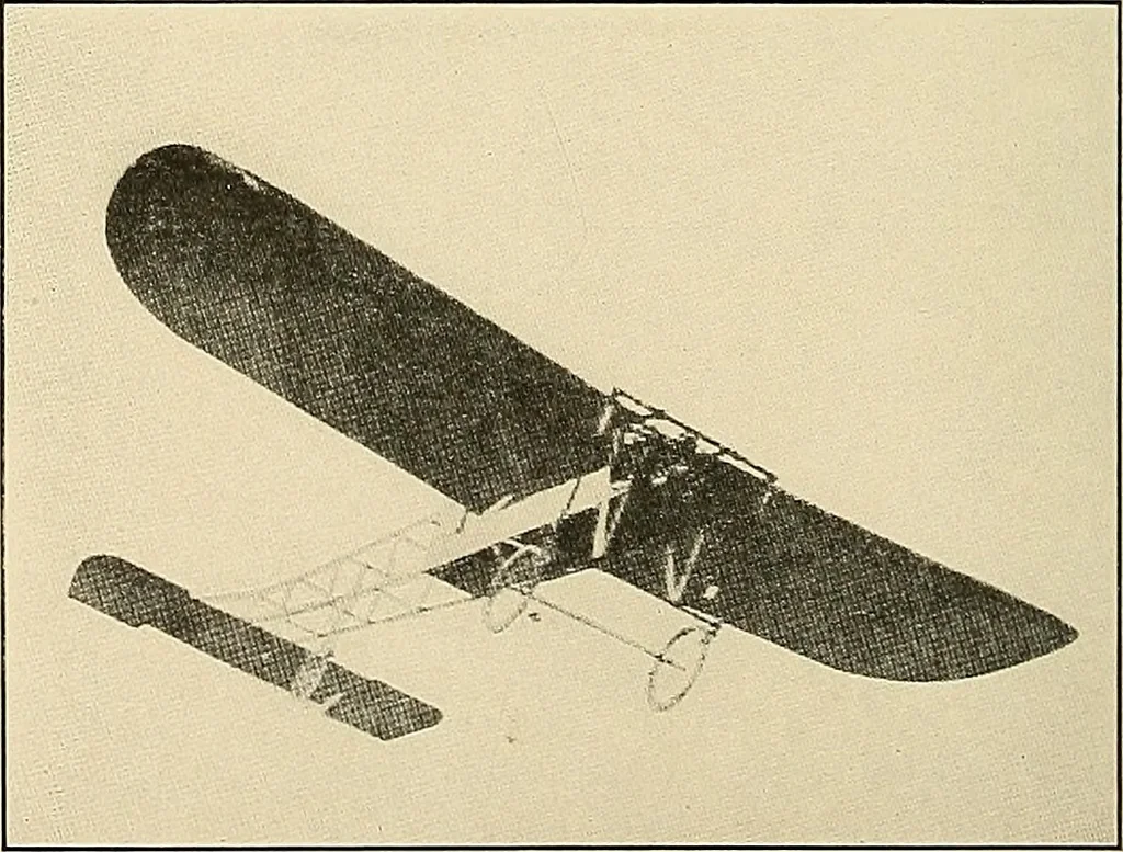 An illustration from Aircraft, 1910, leaf 25