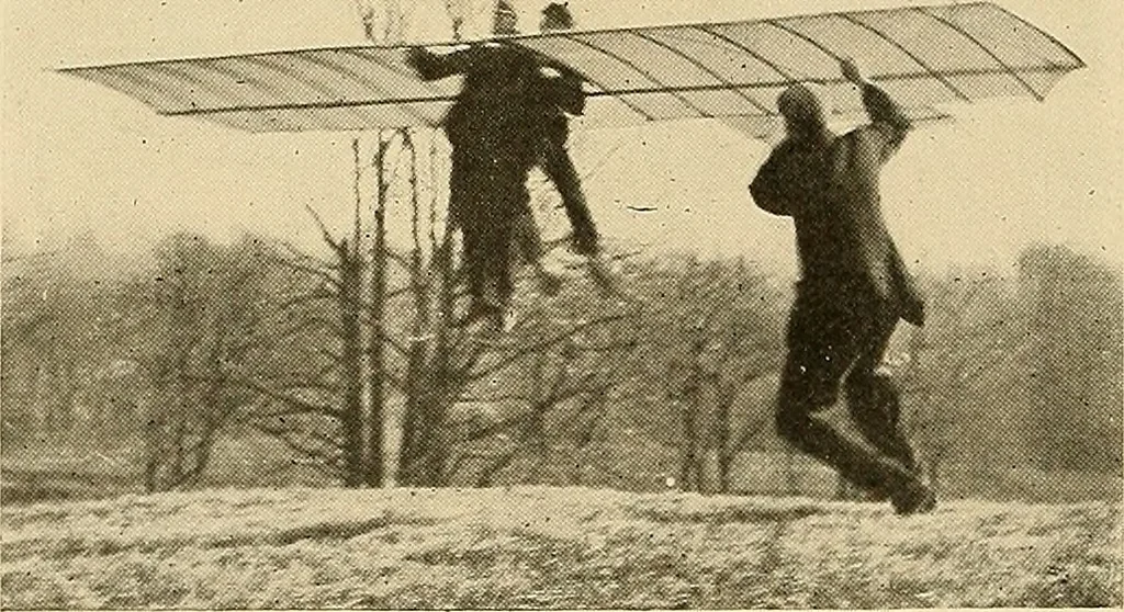 An illustration from Aircraft, 1910, leaf 263
