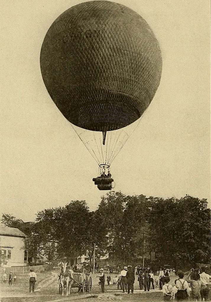 An illustration from Aircraft, 1910, leaf 265