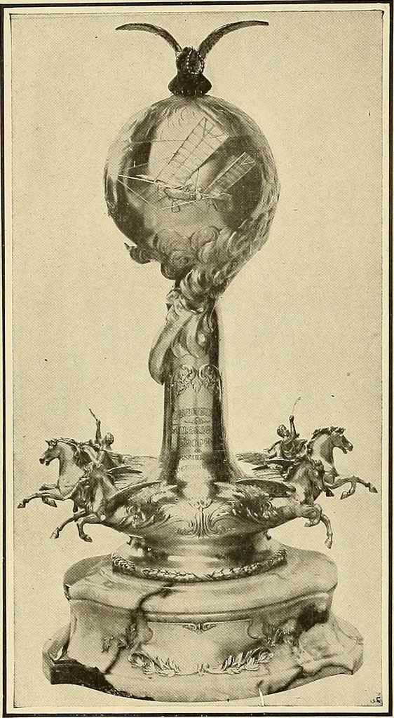 An illustration from Aircraft, 1910, leaf 275