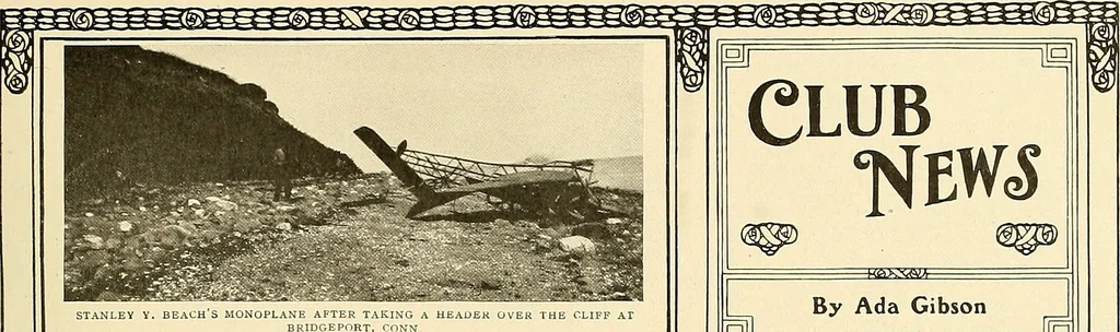 An illustration from Aircraft, 1910, leaf 288