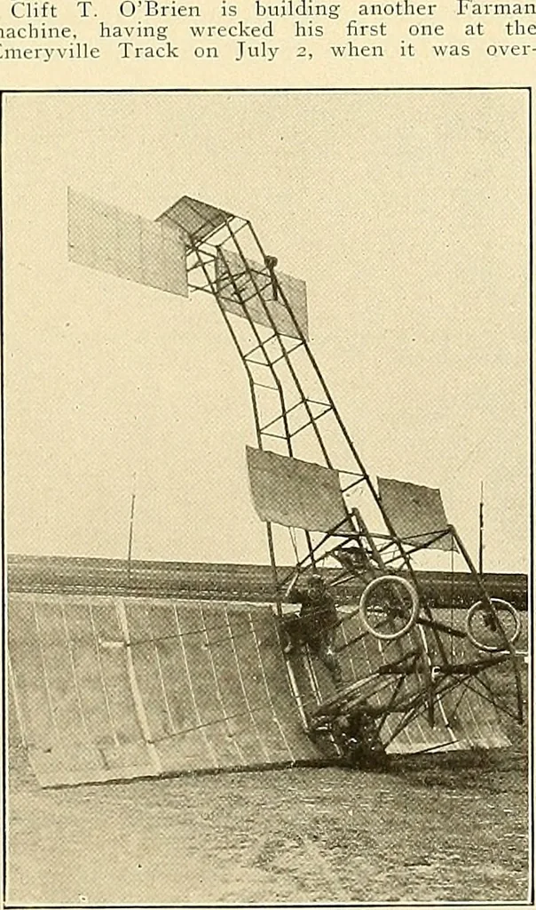 An illustration from Aircraft, 1910, leaf 288