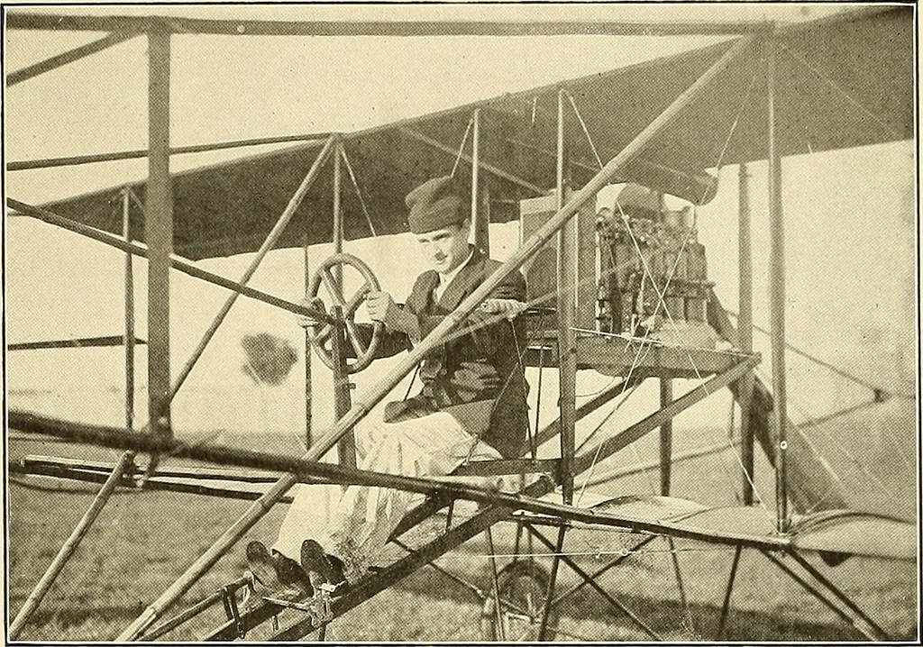 An illustration from Aircraft, 1910, leaf 294