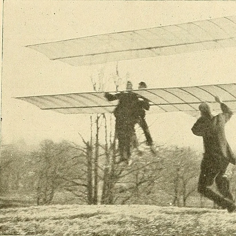 An illustration from Aircraft, 1910, leaf 304