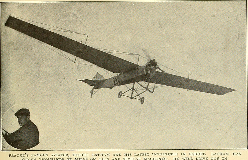 An illustration from Aircraft, 1910, leaf 322