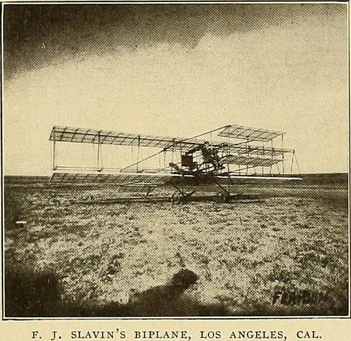 An illustration from Aircraft, 1910, leaf 333