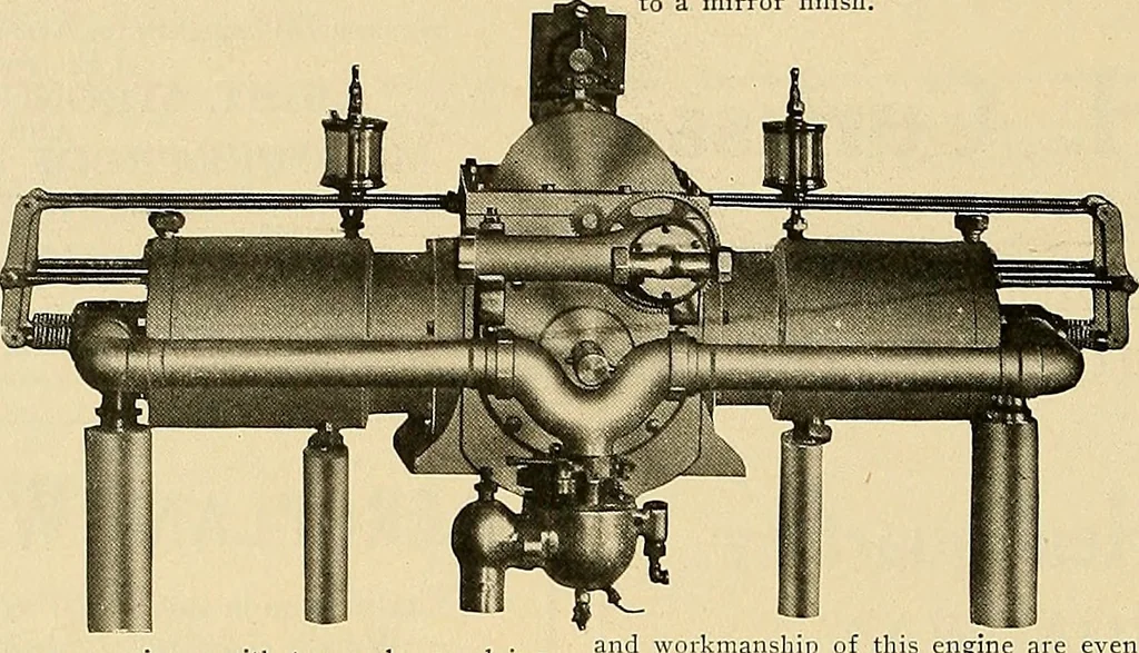 An illustration from Aircraft, 1910, leaf 343