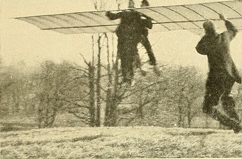 An illustration from Aircraft, 1910, leaf 344