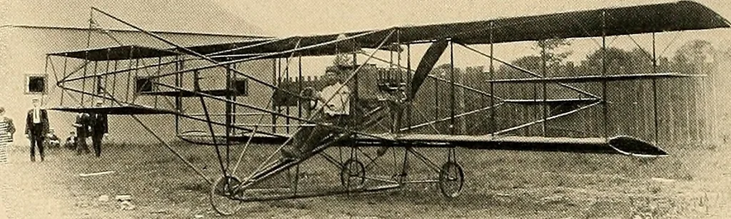 An illustration from Aircraft, 1910, leaf 351