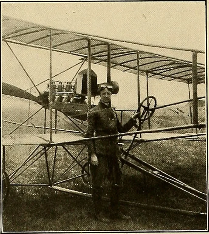 An illustration from Aircraft, 1910, leaf 369