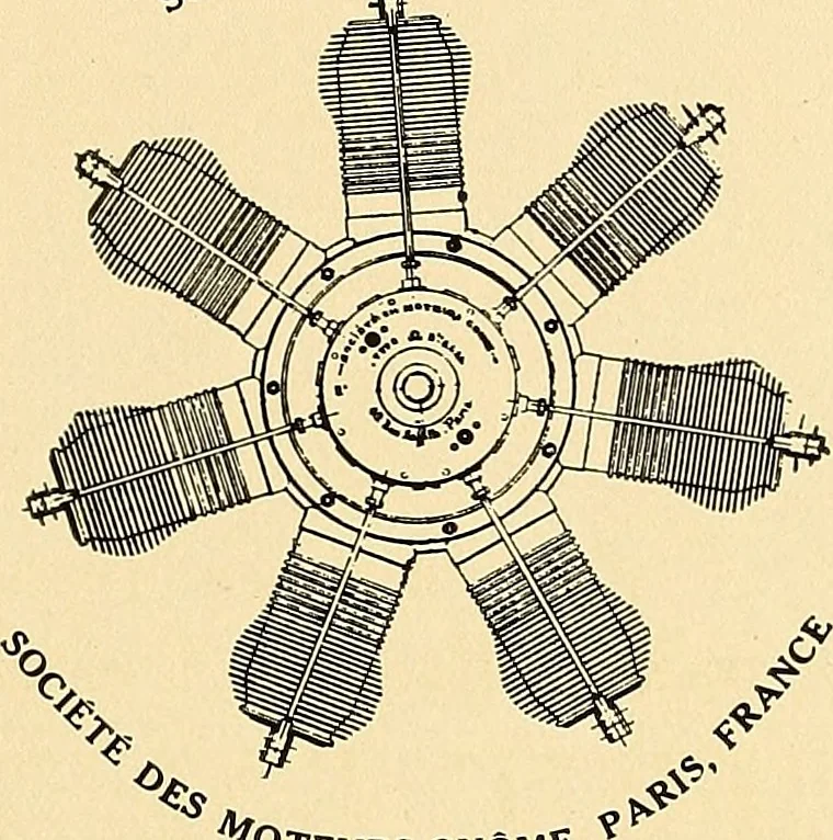 An illustration from Aircraft, 1910, leaf 390