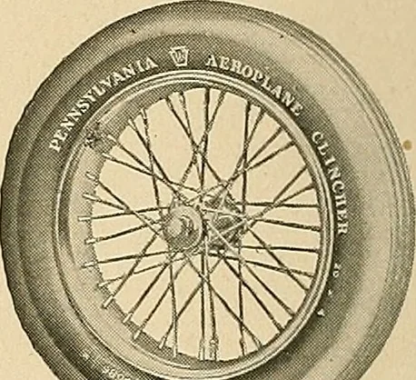 An illustration from Aircraft, 1910, leaf 395