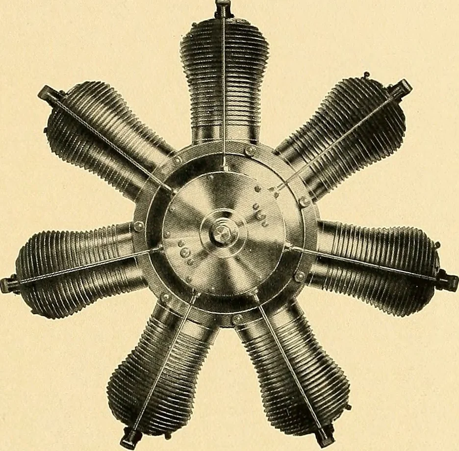 An illustration from Aircraft, 1910, leaf 430