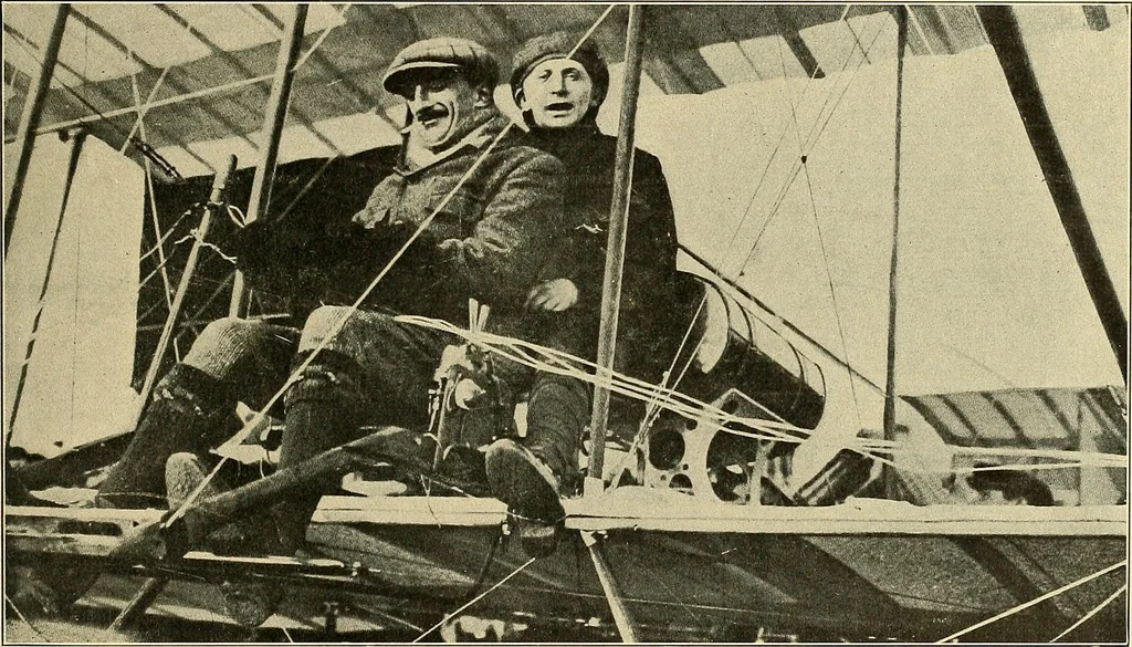 An illustration from Aircraft, 1910, leaf 432
