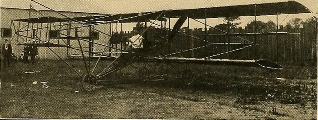 An illustration from Aircraft, 1910, leaf 433