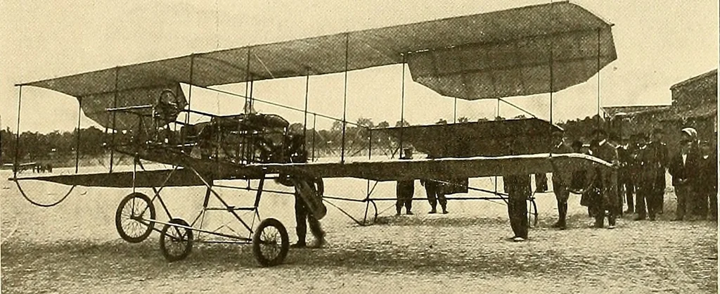 An illustration from Aircraft, 1910, leaf 442