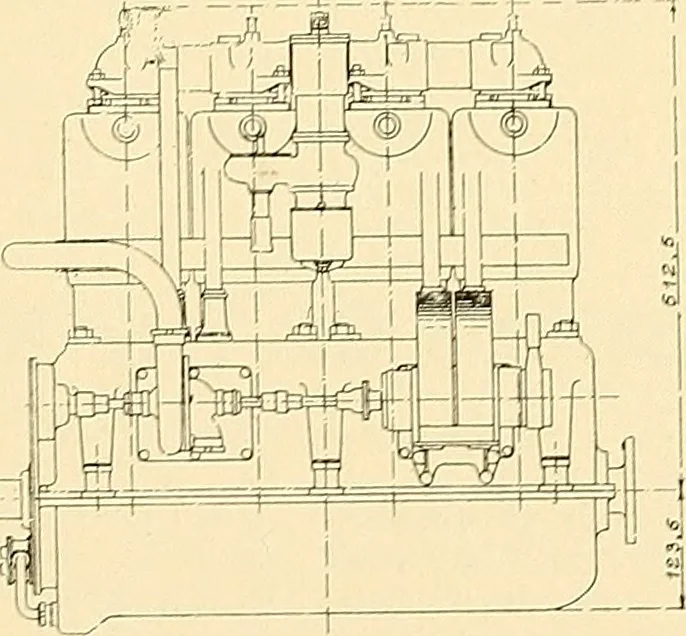 An illustration from Aircraft, 1910, leaf 448