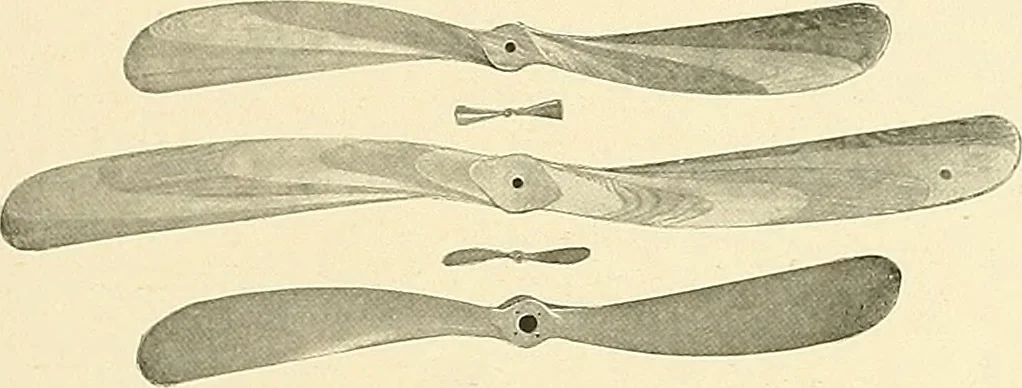 An illustration from Aircraft, 1910, leaf 46