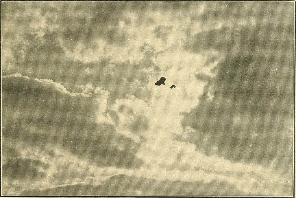 An illustration from Aircraft, 1910, leaf 468
