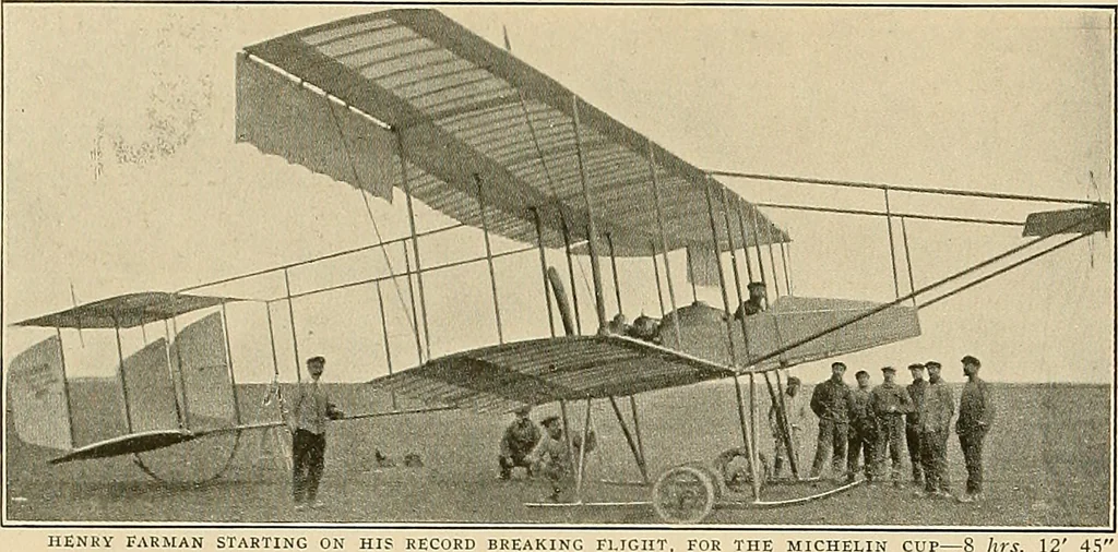 An illustration from Aircraft, 1910, leaf 483