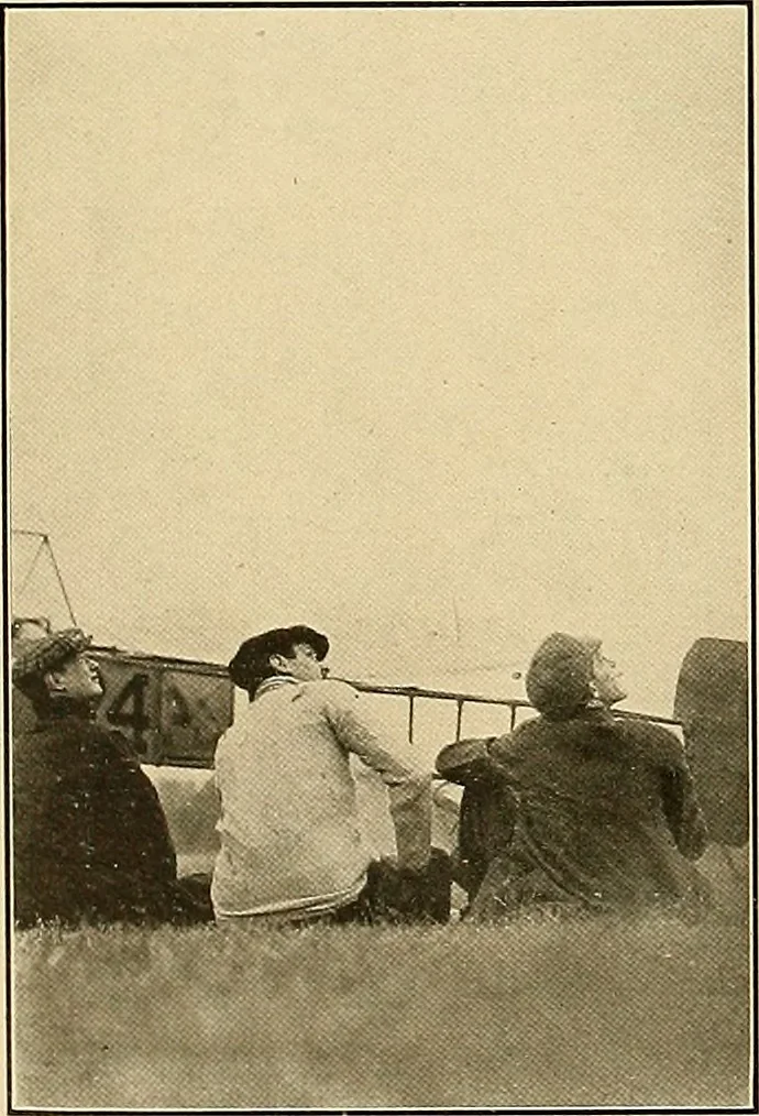 An illustration from Aircraft, 1910, leaf 493