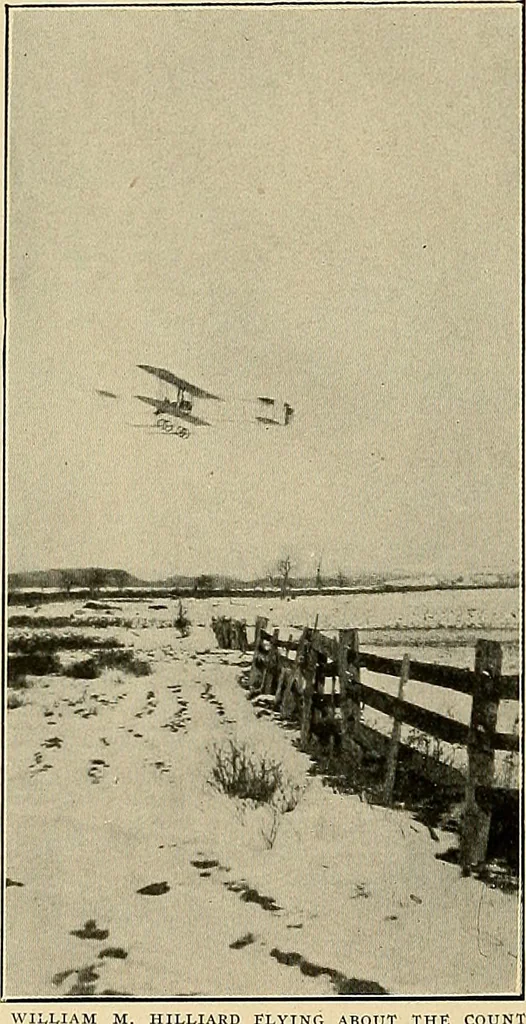 An illustration from Aircraft, 1910, leaf 493