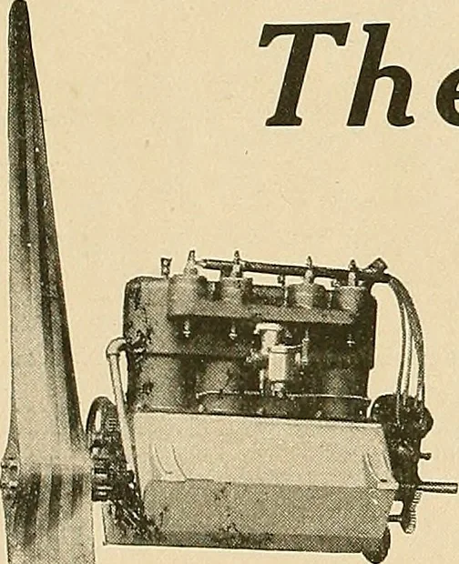 An illustration from Aircraft, 1910, leaf 503