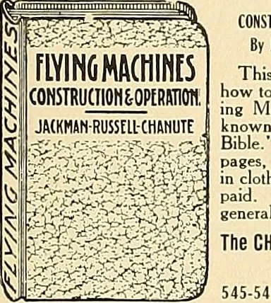 An illustration from Aircraft, 1910, leaf 504