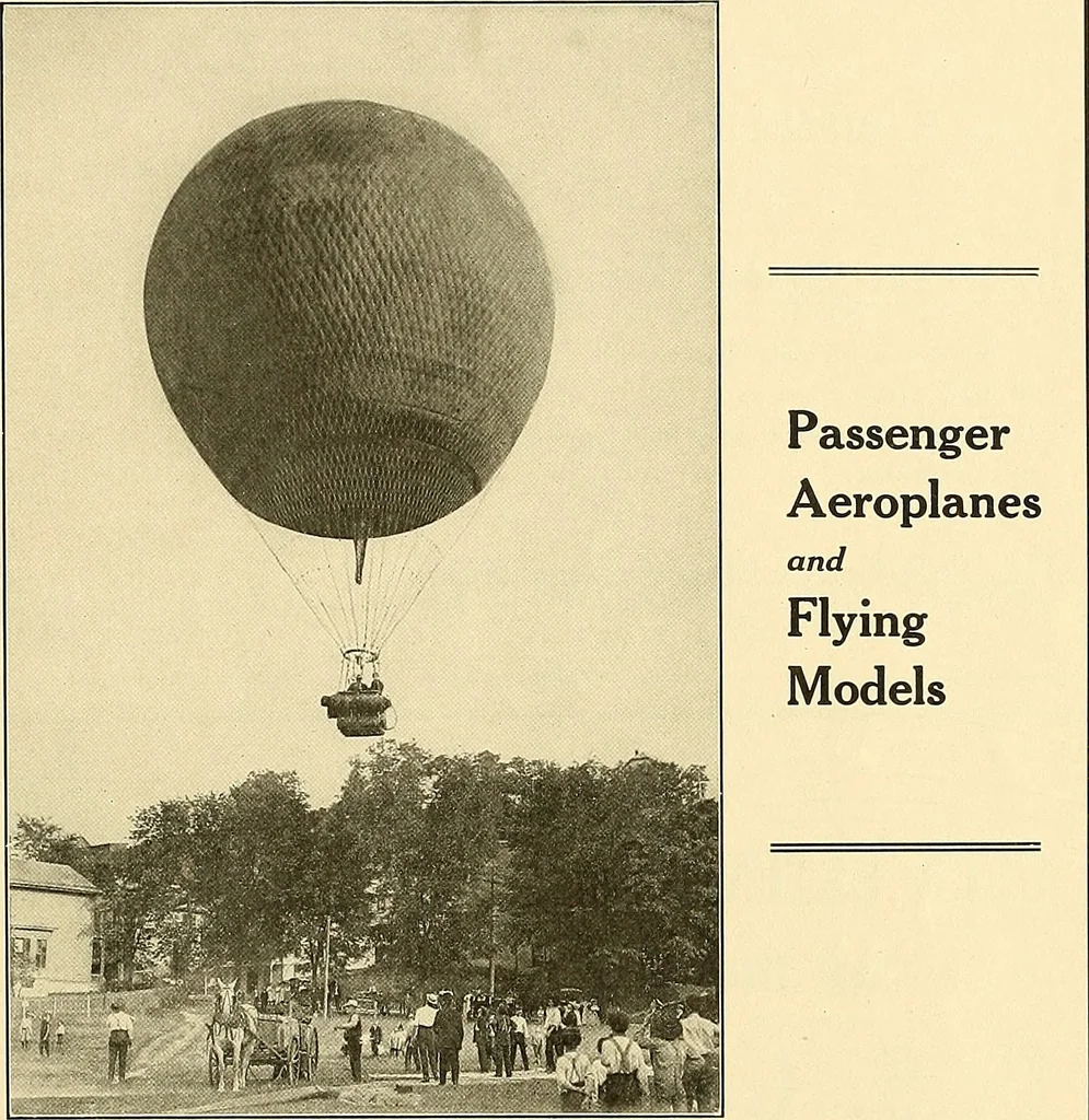 An illustration from Aircraft, 1910, leaf 510