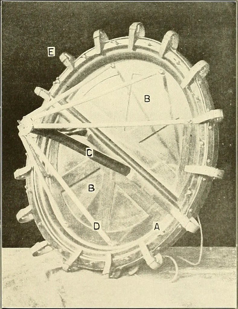 An illustration from Aircraft, 1910, leaf 58