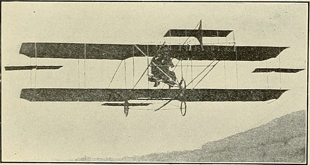 An illustration from Aircraft, 1910, leaf 63